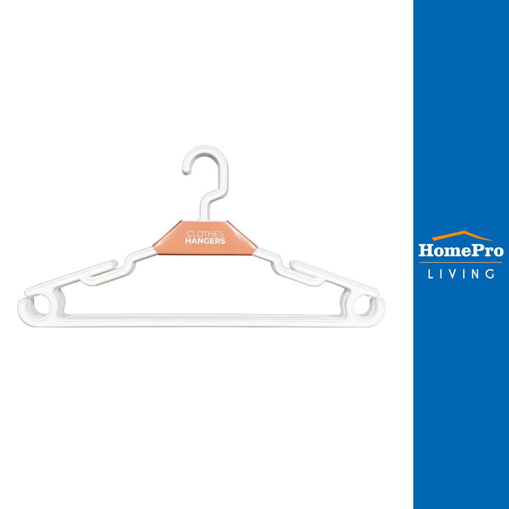 HomePro ไม้แขวนเสื้อ PLIM H-008 แพ็ค 6 ชิ้น แบรนด์ PLIM ราคา 39 บาท*ส่งฟรี