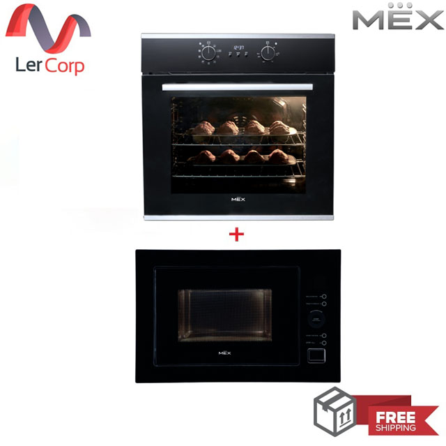 [0% 10 เดือน] (MEX) สินค้าชุด เตาอบไมโครเวฟชนิดติดตั้งในเฟอร์นิเจอร์ รุ่น CM925BX+ เตาอบไฟฟ้ามัลติฟังก์ชั่น รุ่น VRM9652B ราคา 28,900 บาท*ส่งฟรี