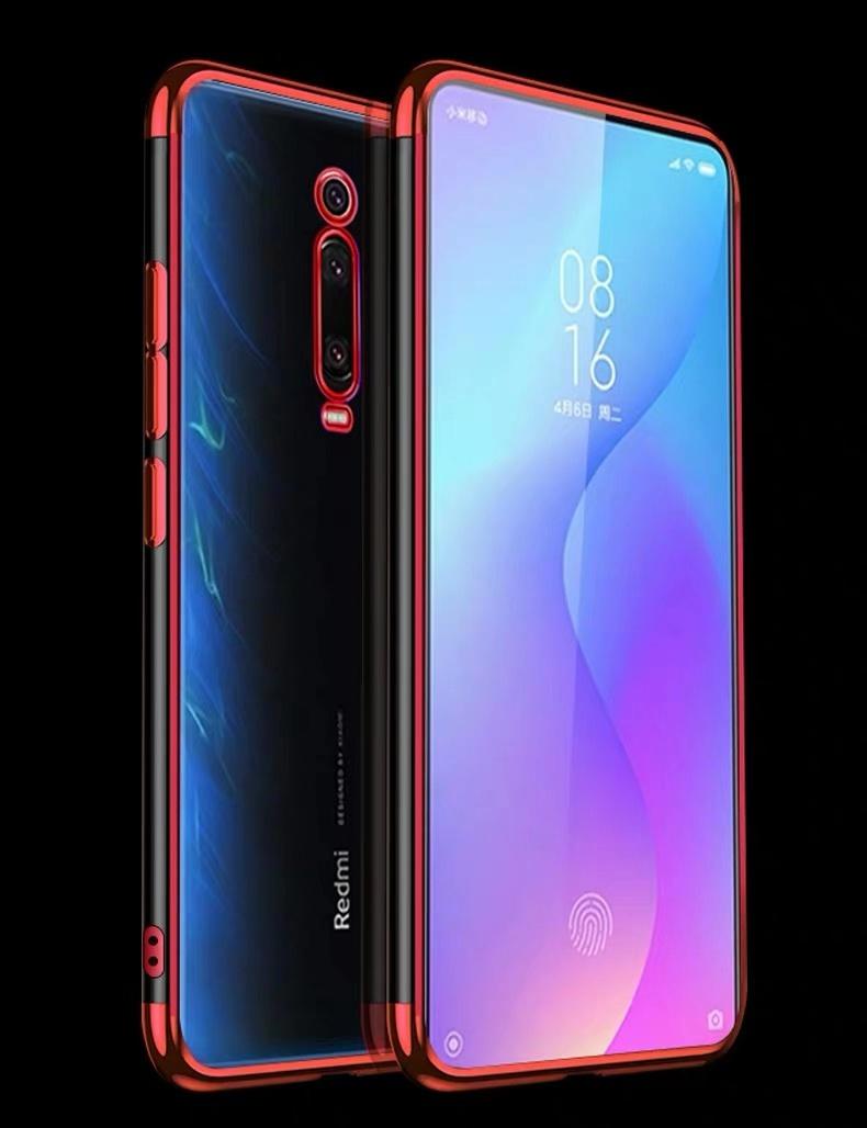 ส่งจากไทย Case Xiaomi Mi 9T Pro เคสเสี่ยวมี่ เคสนิ่ม TPU เคสใสขอบสี สินค้ามาใหม่ เคส xiaomi mi 9tpro สีดำ สีแดง สีนำเงิน เคสสวยและบาง