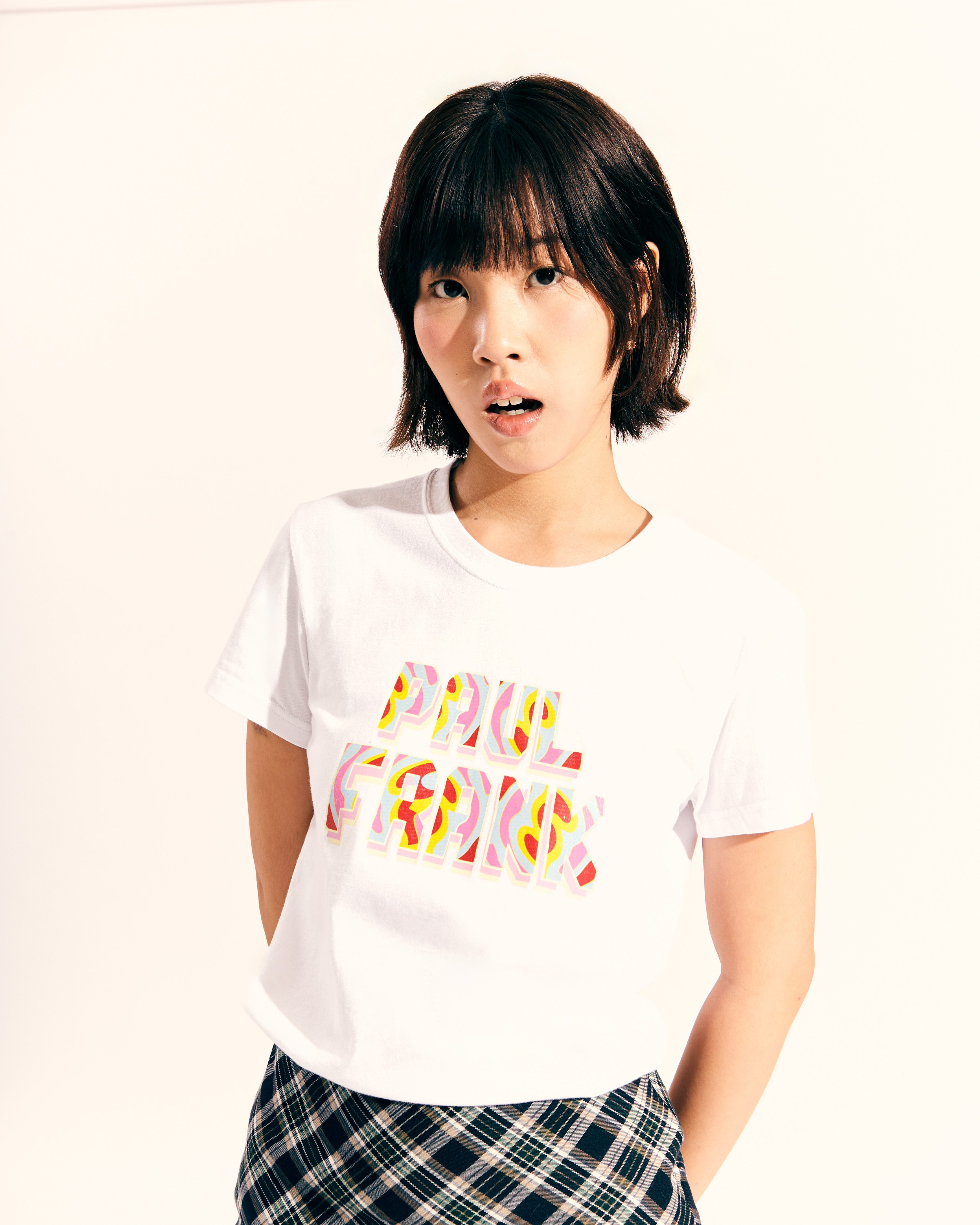 PAUL FRANK เสื้อยืดผู้หญิง LOGO FONT DEEP COLORFUL SS TEE ราคา 646 บาท*ส่งฟรี