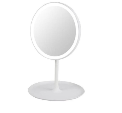 (taihm) Makeup mirror กระจกแต่งตัว กระจก กระจกแต่งหน้า กระจกพกพา กระจกมีไฟ กระจกมีไฟในตัว กระจกมีขาตั้ง กระจกมีมีไฟled กระจกมีไฟ3สี