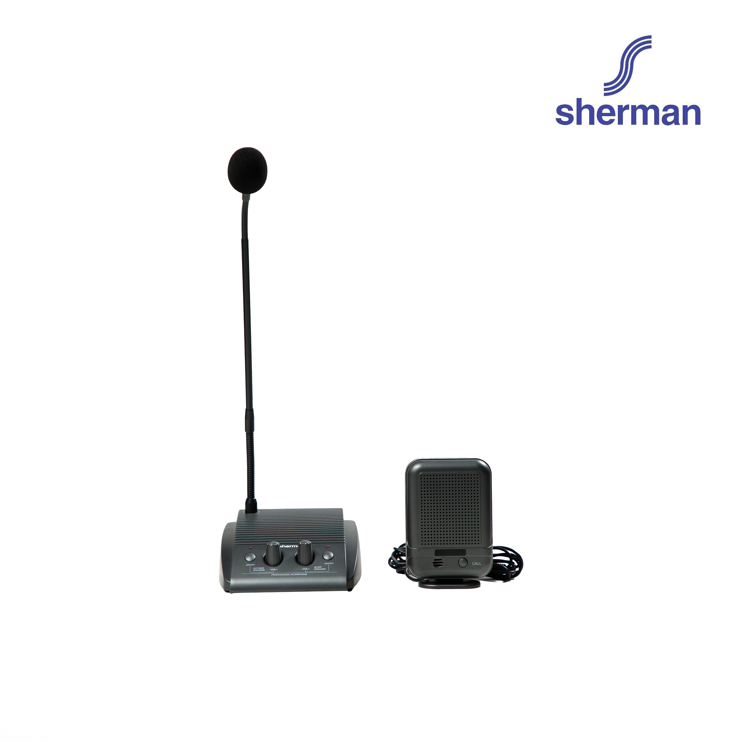 Sherman ชุดไมโครโฟน Window Intercom รุ่น A5 ราคา 2,990 บาท*ส่งฟรี