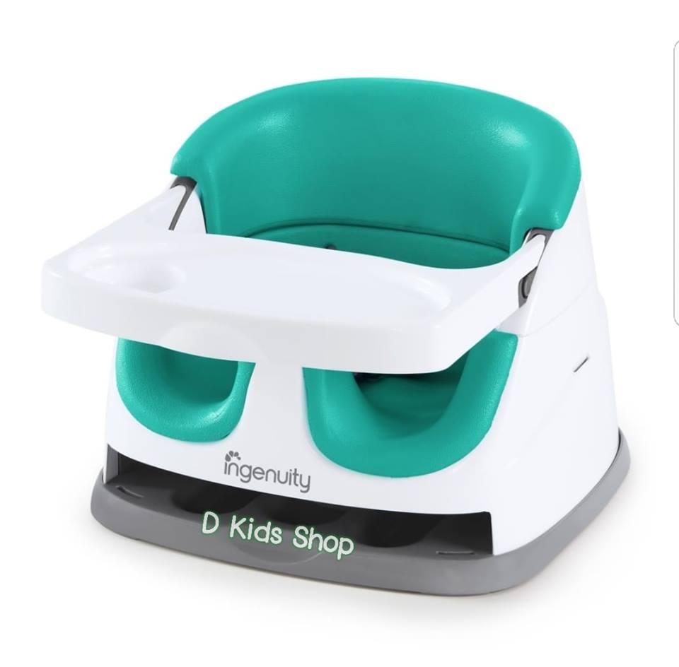 เก้าอี้หัดนั่ง เก้าอี้ทานข้าว Ingenuity Baby Base 2-In-1 Booster Seat (ที่นั่งนุ่ม) รุ่นใหม่ล่าสุด