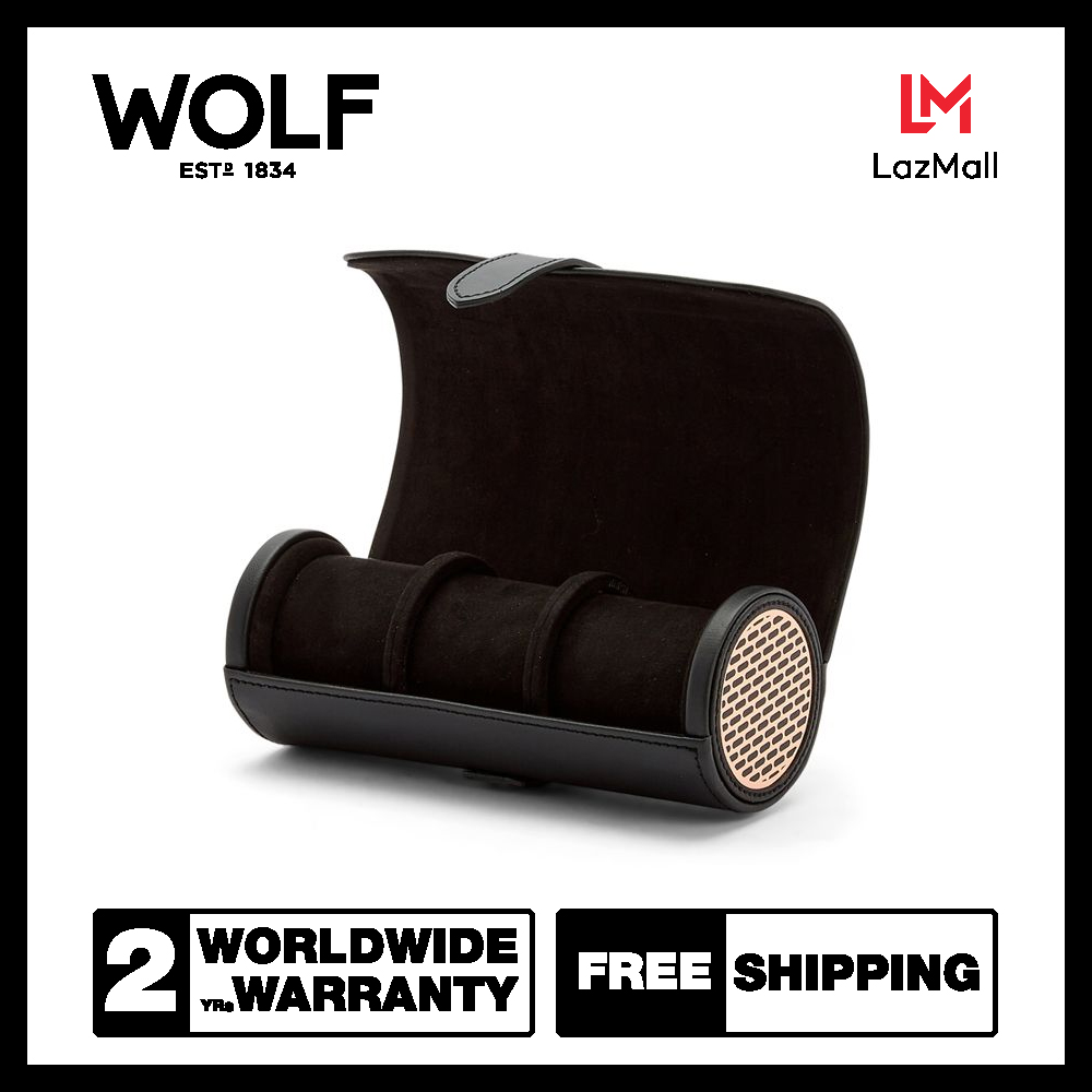 กล่องนาฬิกา WOLF1834 รุ่น Axis Triple Watch Roll (Copper) ราคา 12,000 บาท*ส่งฟรี