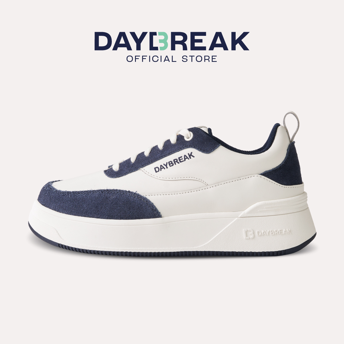 [Easy E-Receipt] DAYBREAK T-City Platform One สี Navy Blazer รองเท้าผ้าใบ หนังแท้ ผู้ชาย ผู้หญิง ราคา 3,145 บาท*ส่งฟรี