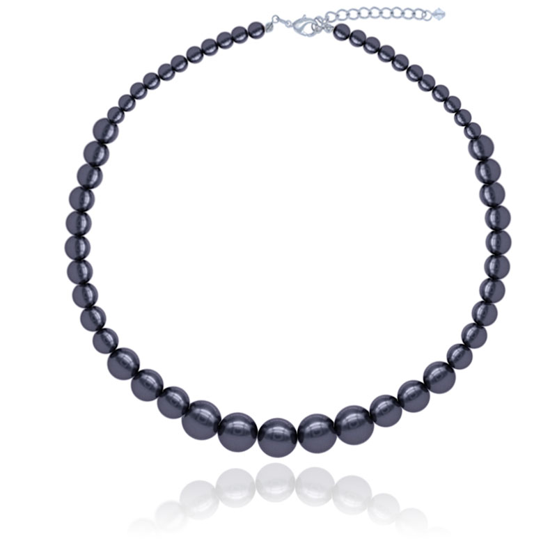 N0453-617B สร้อยคอแฟชั่น12VICTORYเครื่องประดับผู้หญิง ประดับคริสตัลนำเข้าจากประเทศออสเตรีย ราคา 3,500 บาท*ส่งฟรี