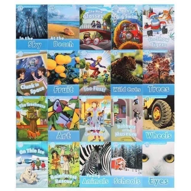 108 Books Oxford Read and Discover 1-6 Stages Oxford Reading and