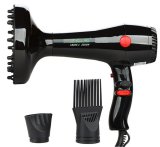 ITandHome Hair Dryer ไดร์เป่าผมปรับร้อน-เย็นได้ 2000W - สีดำ ITandHome Hair Dryer ไดร์เป่าผมปรับร้อน-เย็นได้ 2000W - สีดำ