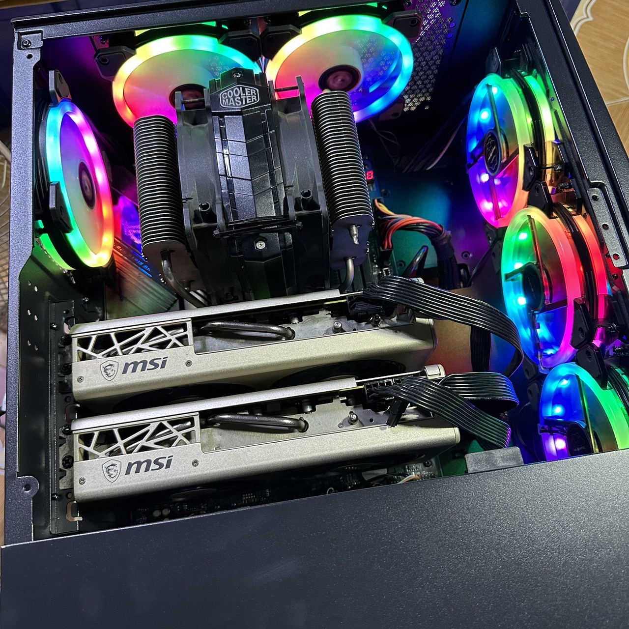 Computer gaming | i9 Gen 11 11900K | Z590 Asus | SSD 256GB+1TB NVME | RX5700XT *2GPU | RAM 32GB 4400GHz | คอมพิวเตอร์มือสอง2(SECOND HAND) ถูก คุ้ม ดี มีประกัน ราคา 39,000 บาท*ส่งฟรี
