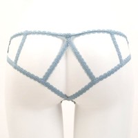Annebra กางเกงใน ผ้าลูกไม้ ทรงบิกีนี่ Bikini Fashion Panty รุ่น AU3-836 สีฟ้า