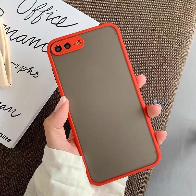 เคสหลังใสกล้องขอบสี มีให้ 9สี รุ่นiphone 6 6s 7 8 se2020 6plus 6splus 7plus 8plus iphone X XS XR XSMax iphone11 11Pro 11ProMAX พร้อมส่งจากไทย!!