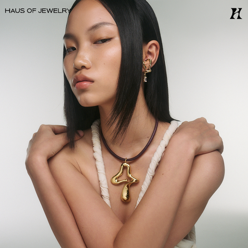 Haus of Jewelry - EVER EXTRA ALPHABET NECKLACE สร้อยคอตัวอักษร 8 ซม. ราคา 12,500 บาท*ส่งฟรี