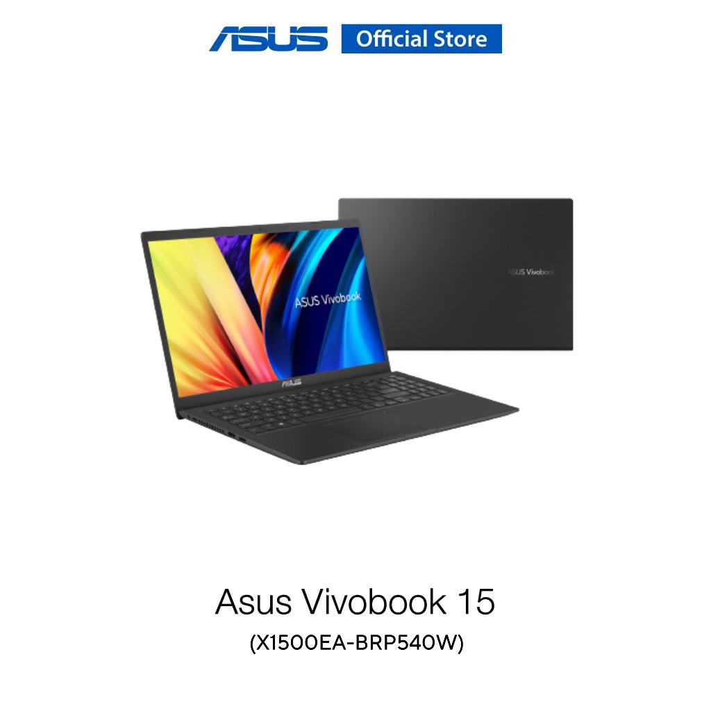 โปรโมชั่น Flash Sale : ASUS Vivobook 15 X1500EA-BRP540W, 15.6 Inch thin and light laptop, HD, Intel Pentium Gold 7505, 8GB (4+4) DDR4, Intel UHD Graphics, 256GB M.2 NVMe PCIe 3.0 SSD