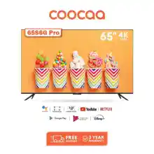 ภาพขนาดย่อของสินค้าCOOCAA 65S6G PRO ทีวี 65นิ้ว Inch Android TV LED 4K UHD รุ่น 65S6G PRO โทรทัศน์ Android10 2G+32G HDR