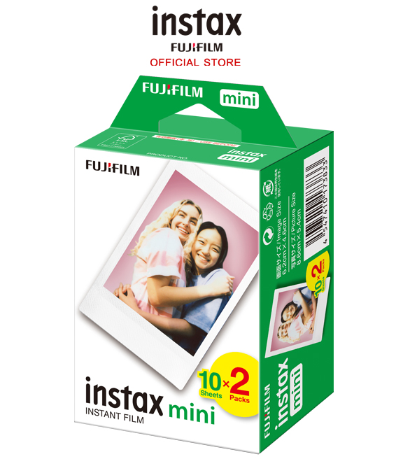 FUJIFILM INSTAX MINI FILM TWIN White 10x2 Sheets ราคา 560 บาท*ส่งฟรี