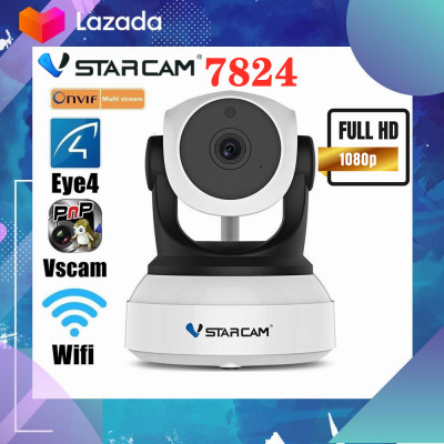 Vstarcam 7824 กล้องวงจรปิดไร้สาย WIP HD Wireless IP with IRS-cut Night Vision Vstarcam 7824 กล้องวงจรปิดไร้สาย WIP HD Wireless IP with IRS-cut Night Vision