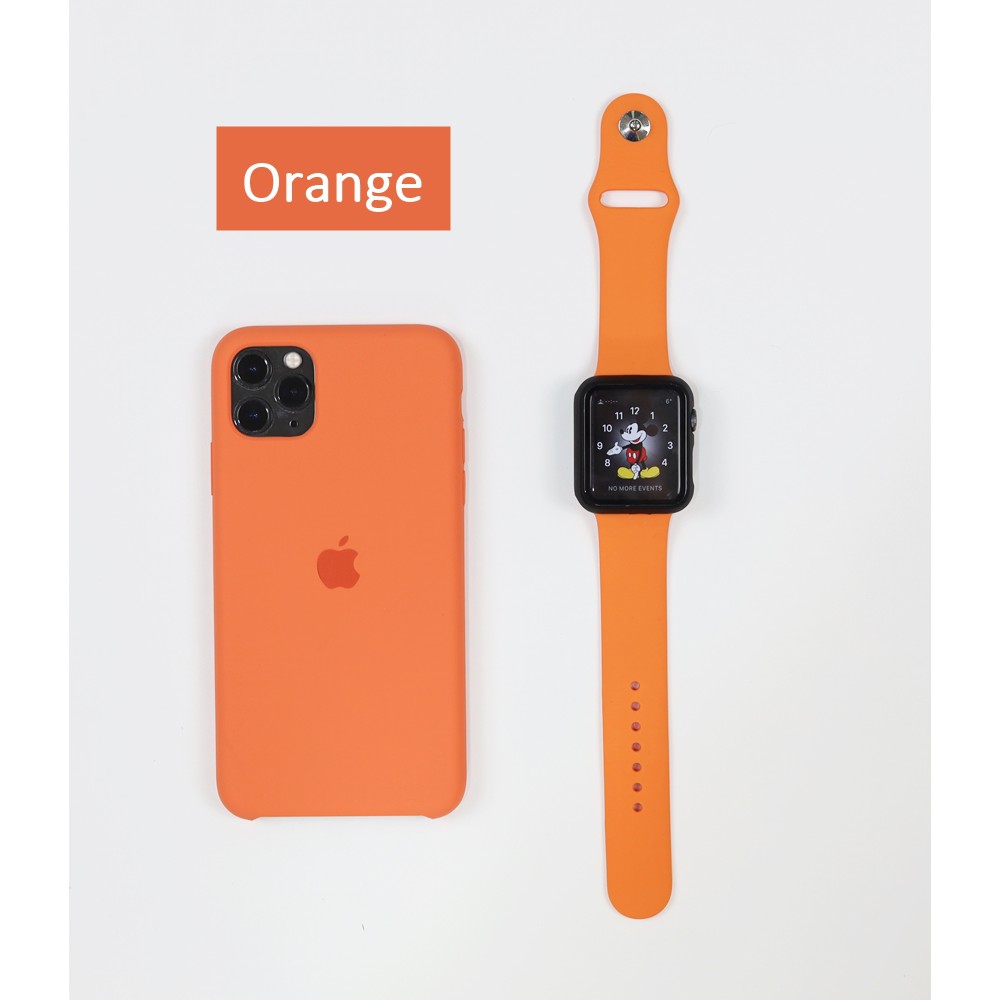 ?พร้อมส่งจากกรุงเทพ? สาย Apple Watch สีพื้น Size38/40 ความยาว S/M,M/L