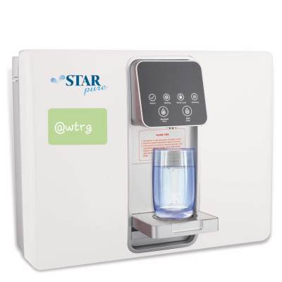 WTRG - เครื่องกรองน้ำดื่ม ระบบอาร์โอ กำลังการผลิต 150 แกลลอนต่อวัน พร้อมระบบกดน้ำ 2 ระบบ (น้ำร้อน และ น้ำอุณหภูมิปกติ)