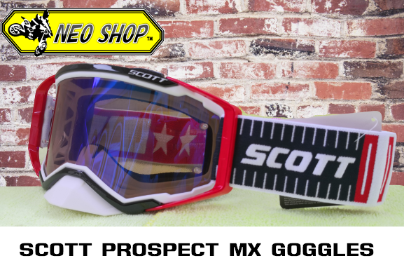ข้อมูลเกี่ยวกับ แว่นวิบาก SCOTT สีแดงขาวเลนส์ฟ้าใส (งานเฉพาะตัวแว่น1ชิ้น) แว่นตากันลม แว่นหมอบ MX Goggle SCOTT for Motorcross [ Only googles 1 pcs] (Color:White-Red- Len:Blght)