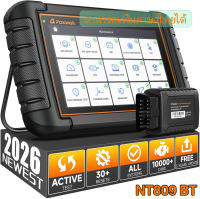 Foxwell NT809 BT ไร้สาย12โวลต์รถสแกนเนอร์ เครื่องมือวิเคราะห์เต็มระบบ active test ECU reset อ่านลบโค้ด obd2 เครื่องสแกนภาษาไทย PK launch x431