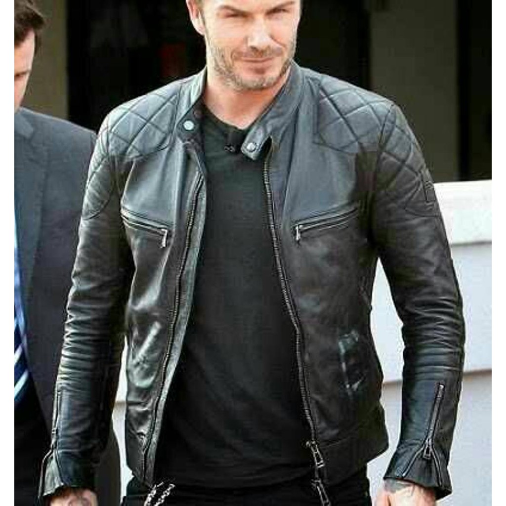 The best seller Beckham Series semi-leather jacket Jaket semi kulit Beckham Series termurah best seller ราคา  3,237 บาท*ส่งฟรี