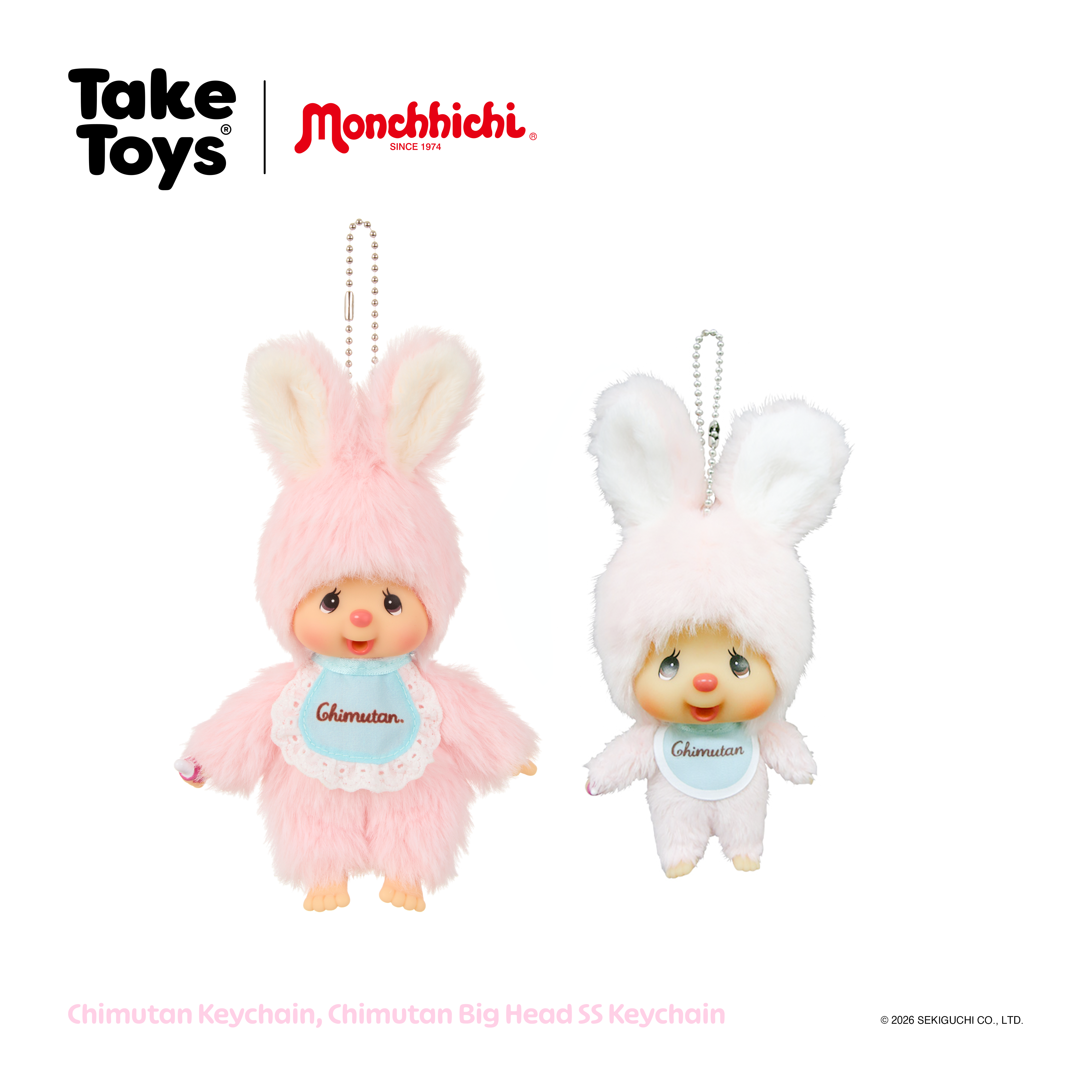 Monchhichi Chimutan Keychain - Monchhichi Keychain Collection Chimutan ราคา 550 บาท*ส่งฟรี