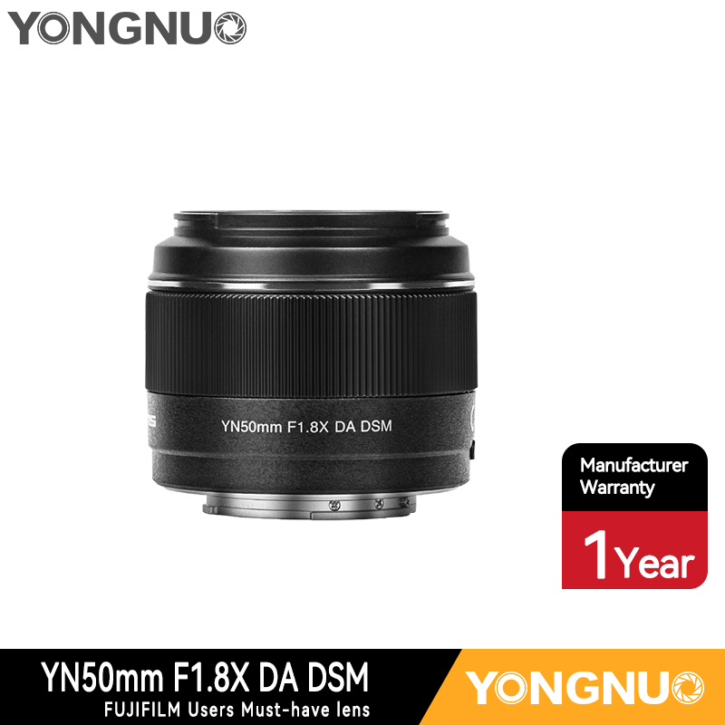 YONGNUO YN50mm F1.8X DA DSM APS-C Frame Auto Focus Standard Prime Lens for Fujifilm X Mount Mirrorless Cameras ราคา 4,690 บาท*ส่งฟรี