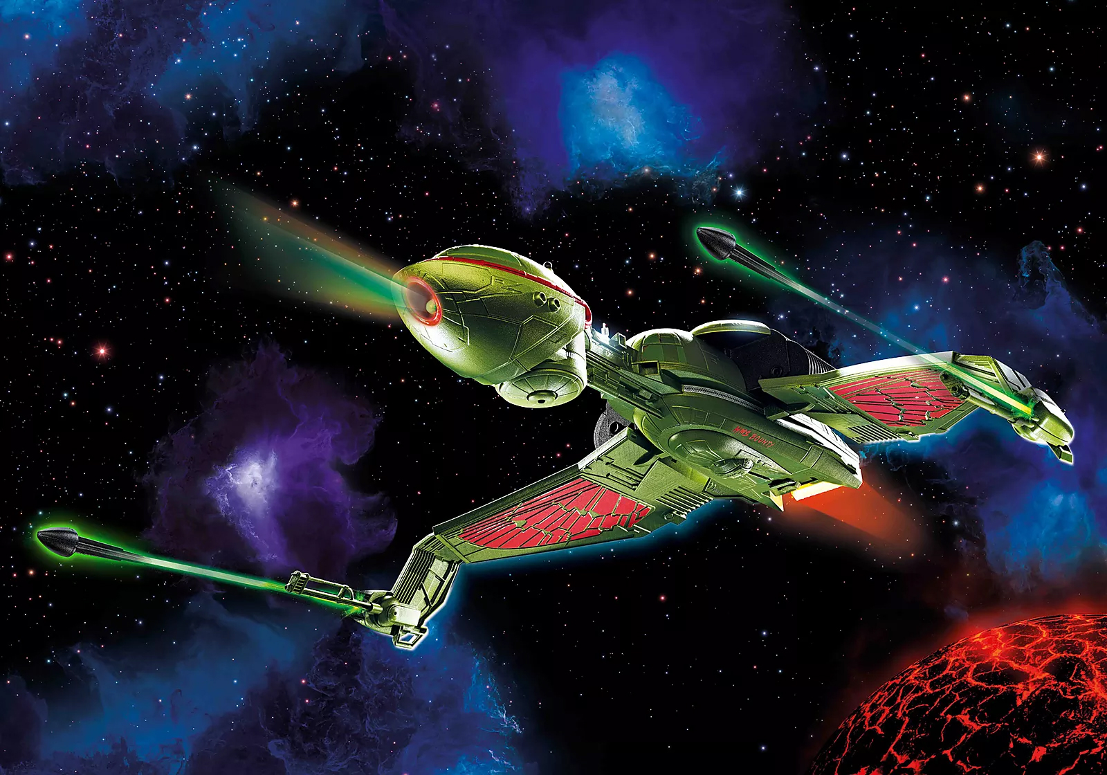 Playmobil 71089 Star Trek - Klingon Bird of Prey สตาร์ เทรค ยานอวกาศคลิงออน Bird of Prey ราคา 15,000 บาท*ส่งฟรี