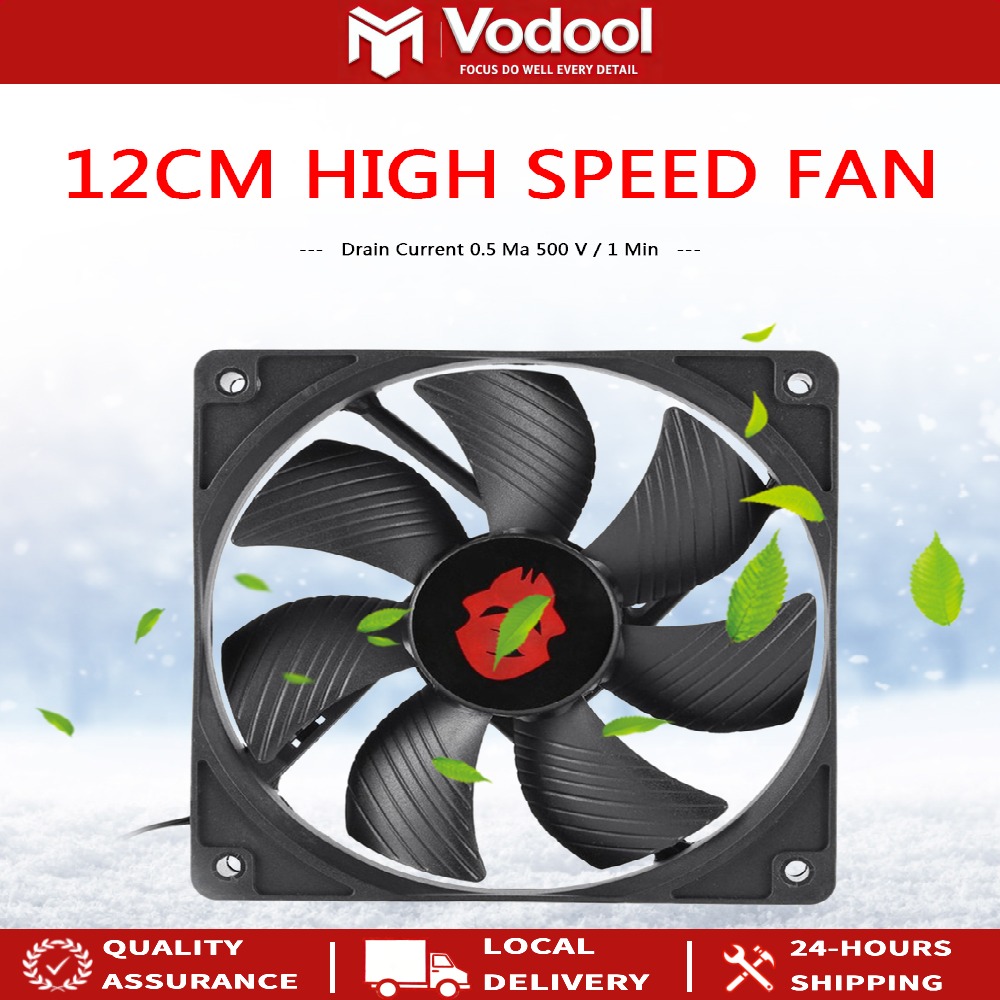 {Hot} Air Compressor Size 12 Cm. 4 Pin, High Speed, Large Air Volume for Cooling and Pc Radiators ราคา 99 บาท*ส่งฟรี