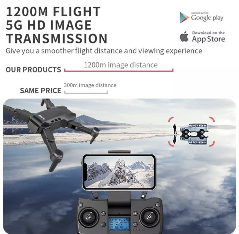 มุมมองเพิ่มเติมของสินค้า L900 pro 5g กล้อง hd gps 4k drone 120 °มุมกว้างกล้อง qpter มอเตอร์ brss time of flight professional drone