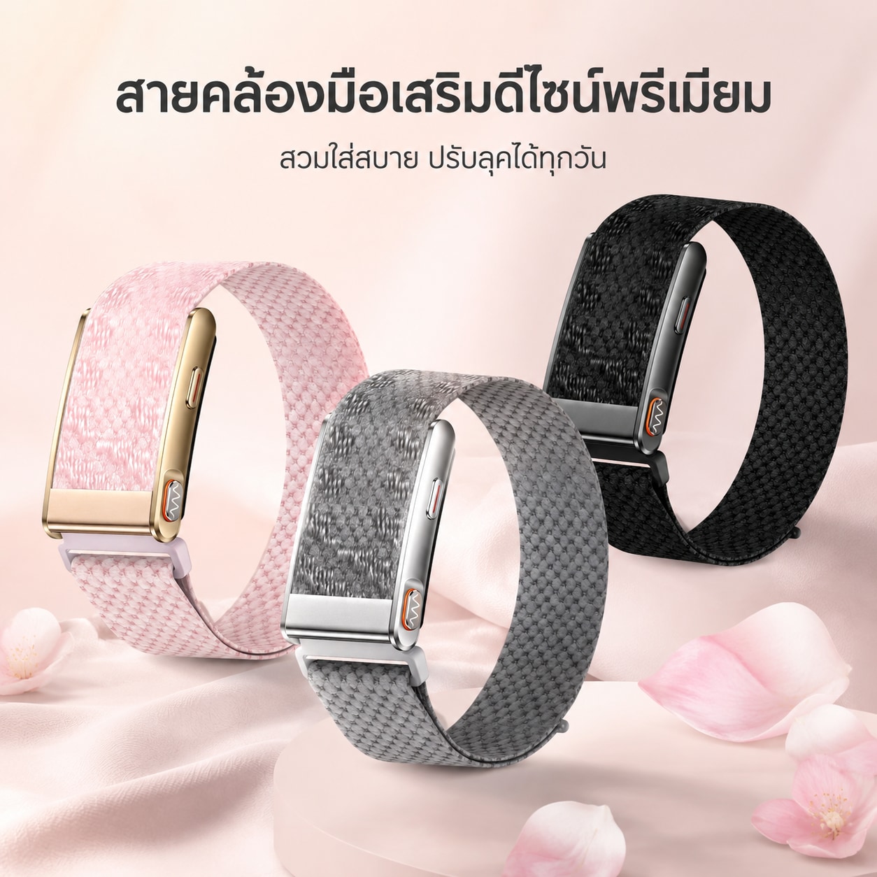 Majdomo New ! Loop Curry Smart Band Checks Ecg, Gps, and Blood Pressure. ราคา 1,899 บาท*ส่งฟรี