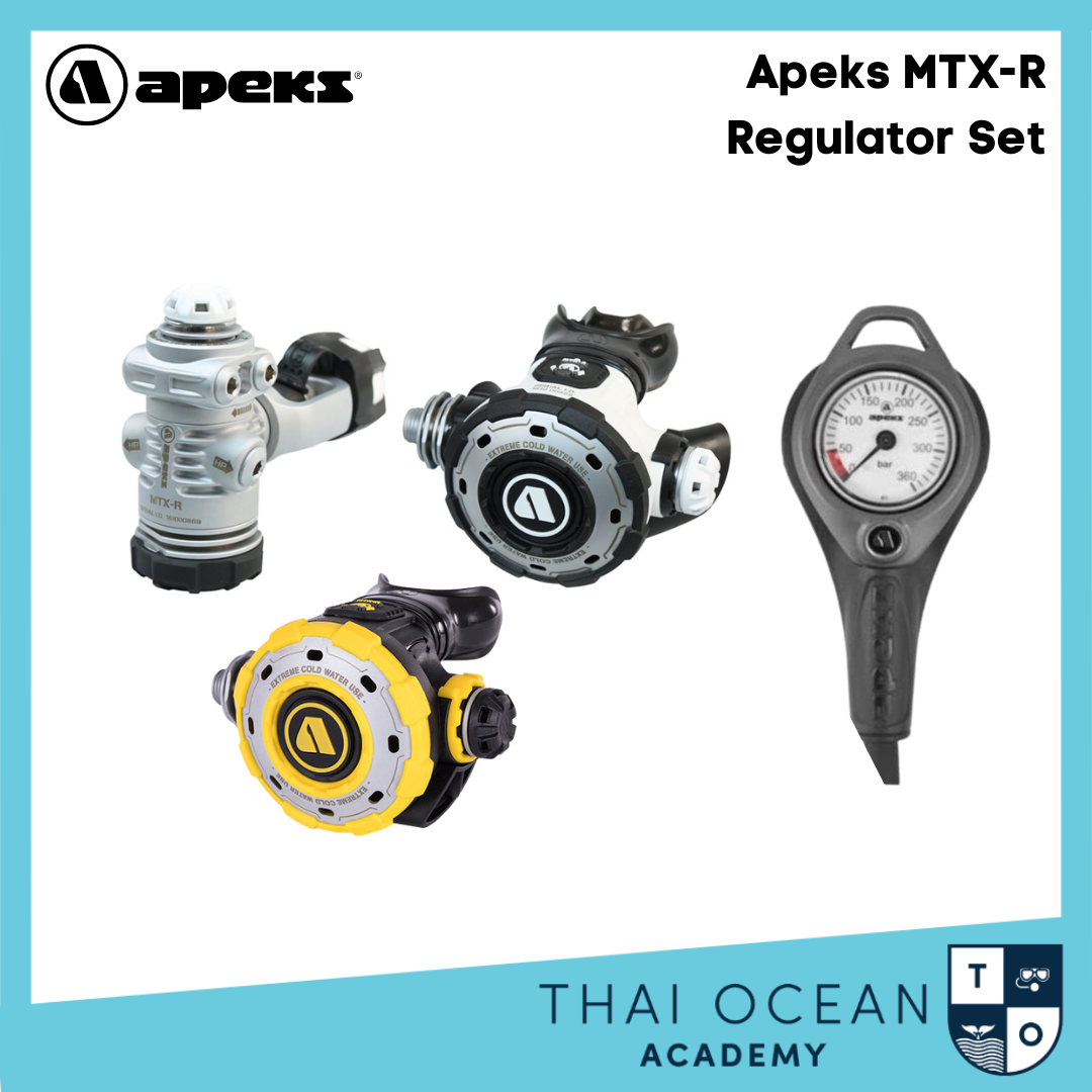 APEKS MTX-R Regulator Full Set ราคา 52,400 บาท*ส่งฟรี