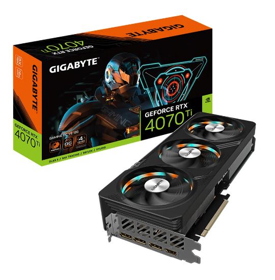 VGA (การ์ดแสดงผล) GIGABYTE GEFORCE RTX 4070 TI GAMING OC V2 12G - 12GB GDDR6X (GV-N407TGAMING OCV2-12GD) ราคา 34,450 บาท*ส่งฟรี