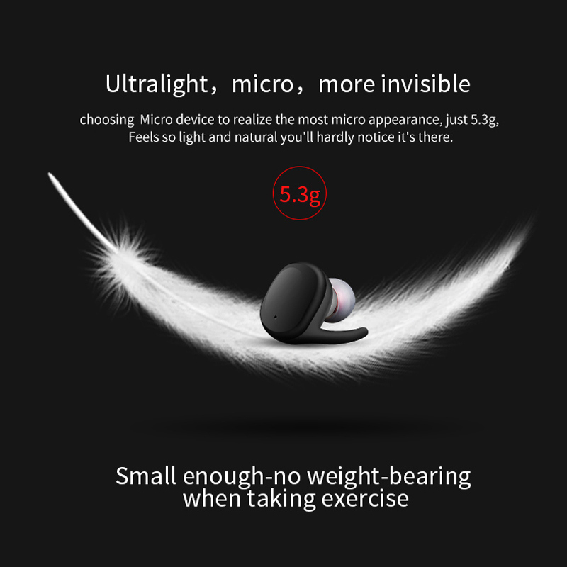 รูปภาพรายละเอียดของ HUAQOO หูฟังบลูทูธ หูฟังไร้สาย หูฟังตัดเสียงรบกวน Y30 TWS 5.0 สำหรับโทรศัพท์มือถือ Android IOS