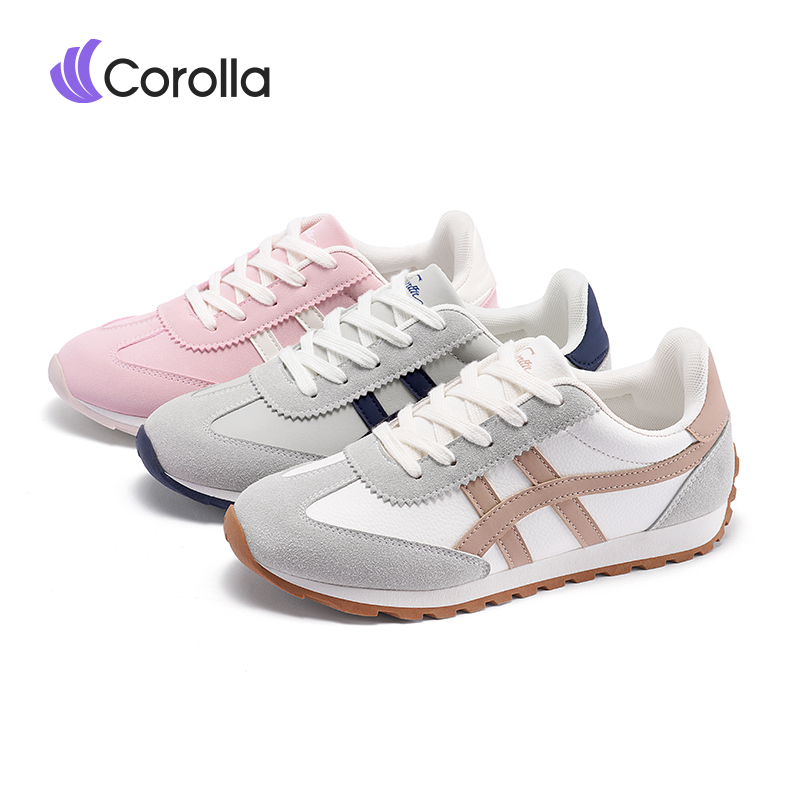 【8.1 New】Corolla Breezestep Shoes, Women's Sports Shoes, New Vintage Style, Light, Comfortable, Easy to Match, Can Be Worn Every Day. Student Shoes Add 1 Size ราคา 509 บาท*ส่งฟรี