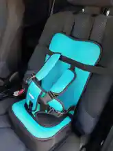 ภาพขนาดย่อของสินค้าPremium Kids รุ่น cushion pad สีฟ้า / ชำระเงินปลายทางได้ / คาร์ซีทแบบพกพา แบบมีเบาะเสริมรองนั่ง / คาร์ซีท , car seat , carseat
