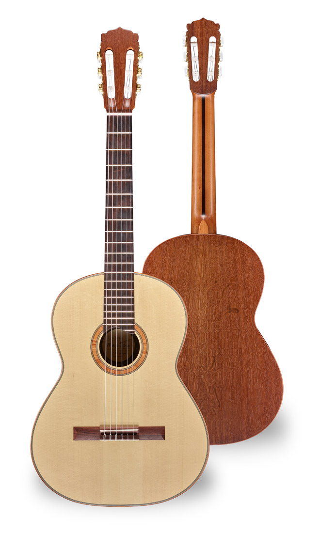 Hanika 50TEF กีตาร์คลาสสิก/กีตาร์โปร่ง Made in Germany All Solid (Spruce/Oak) แถมตะไบคริสตัล และผ้าเช็ดกีตาร์หนังเนื้อนิ่ม ราคา 59,500 บาท*ส่งฟรี