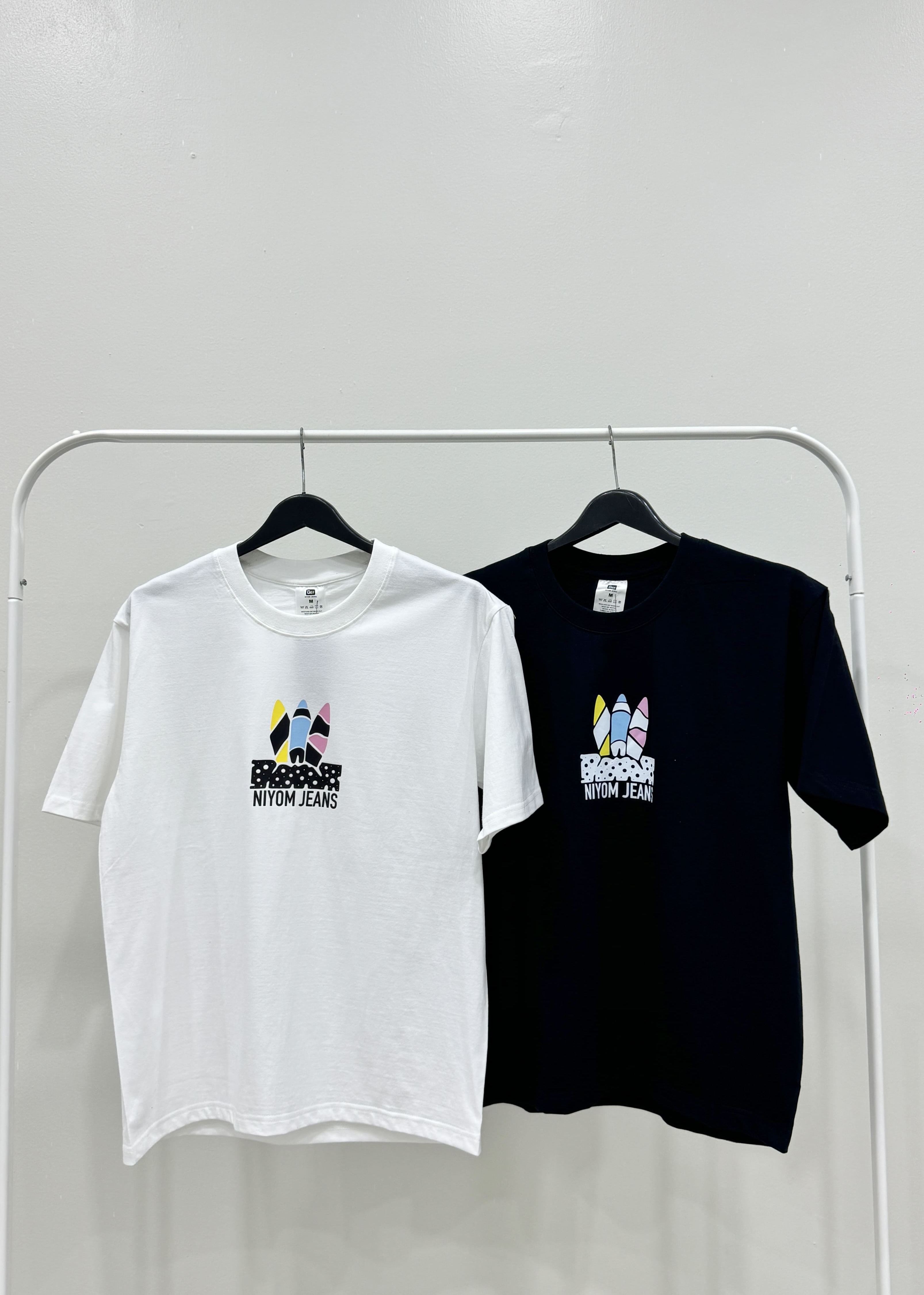 Niyom Jeans collection Aloha : รุ่น TSS-O65 สกรีนลาย ผ้าCotton ผ้ายืด ราคา 250 บาท*ส่งฟรี