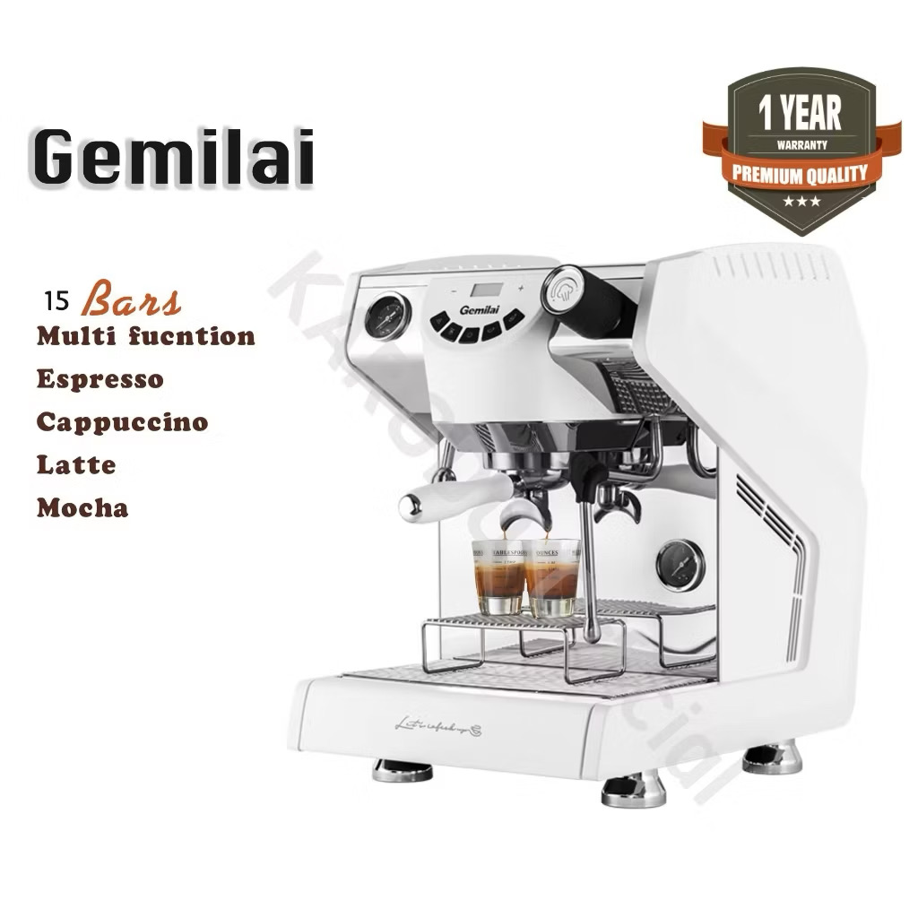 Gemilai เครื่องชงกาแฟอัตโนมัติ (ตั้งอุณหภูมิสกัด,พรมน้ำ) 2350W 1.7 ลิตร รุ่น CRM 3149 (ระบบดูดน้ำ) ราคา 28,990 บาท*ส่งฟรี