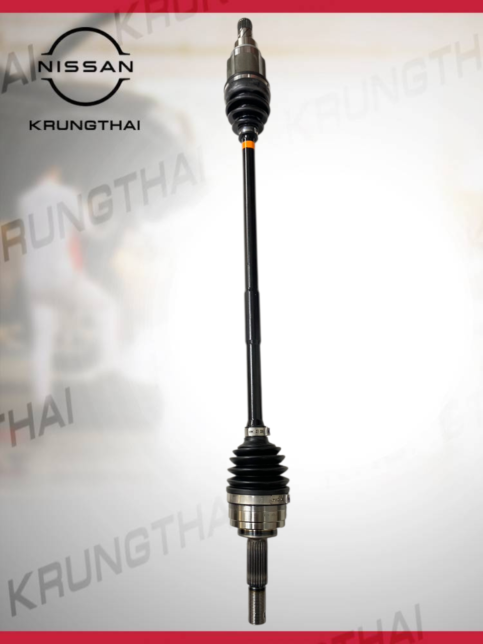 Right Front Drive Shaft, Automatic Transmission, Nissan March K13, Almera N17, Note E12 (No Anti-Vibration Rubber) 39100-1Hc5C (Is a Genuine Nissan Spare Part) ราคา 17,535 บาท*ส่งฟรี