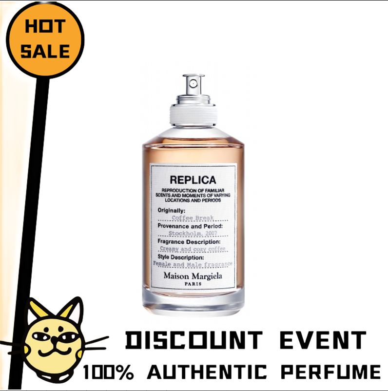 Maison Margiela COFFEE BREAK 100% AUTHENTIC PERFUME *100ML - Eau De Toilette* IF YOU ARE NOT SATISFIED, YOU CAN RETURN THE PRODUCT ราคา 2,650 บาท*ส่งฟรี