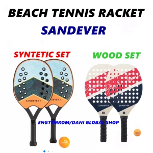 สินค้า ชุดไม้ เทนนิสชายหาด ไม้บีชเทนนิส ไม้บีชเทนนิสชายหาด Beach Tennis Racket Set SANDEVER รุ่น BTR160