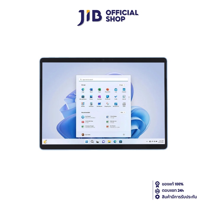 NOTEBOOK 2 IN 1 (โน้ตบุ๊คแบบแยกคีย์บอร์ด) MICROSOFT SURFACE PRO 9 I5/8/256 (SAPPHIRE) ราคา 45,220 บาท*ส่งฟรี