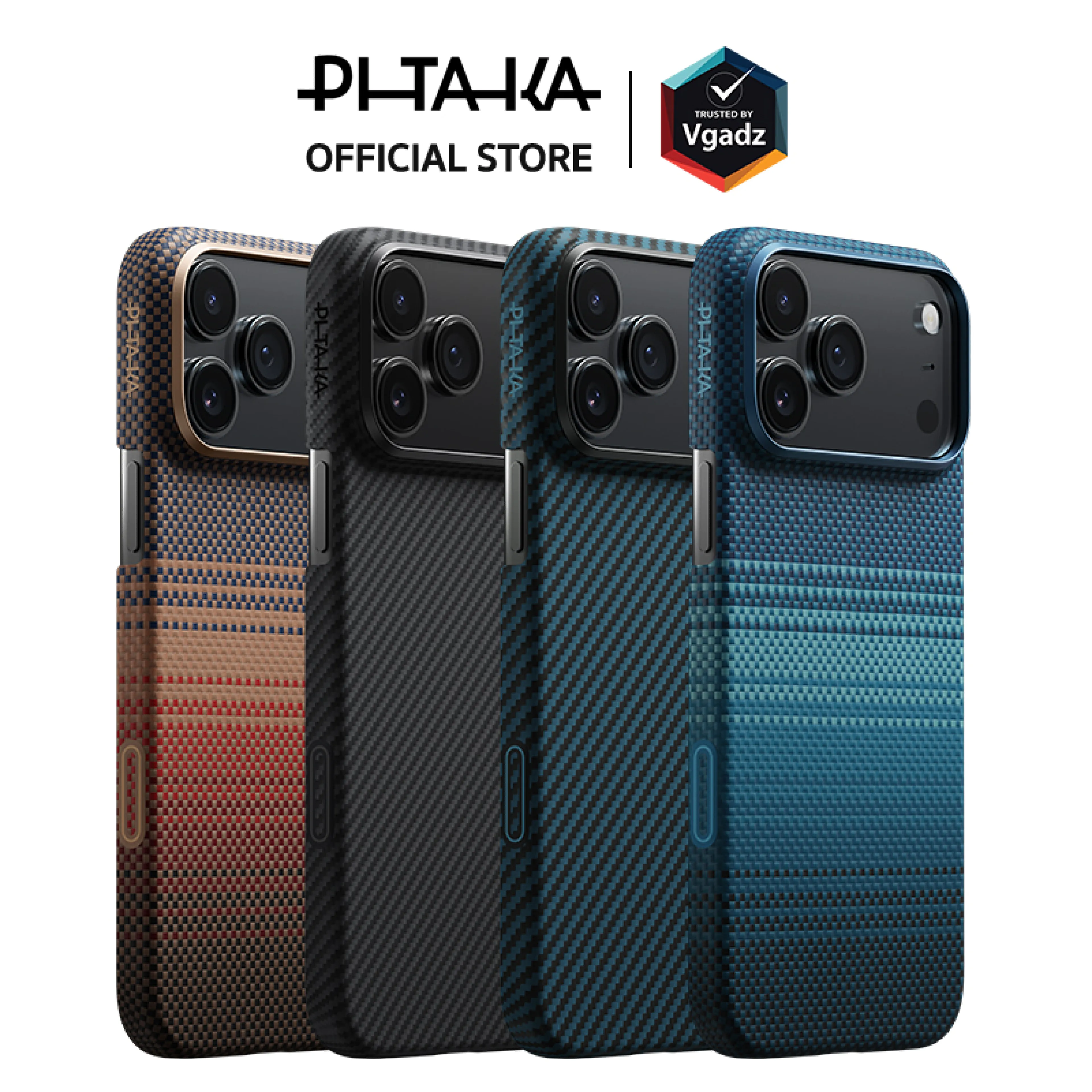 Pitaka Case for iPhone 17 / Air /17 Pro / 17 Pro Max Model Ultra-Slim Case