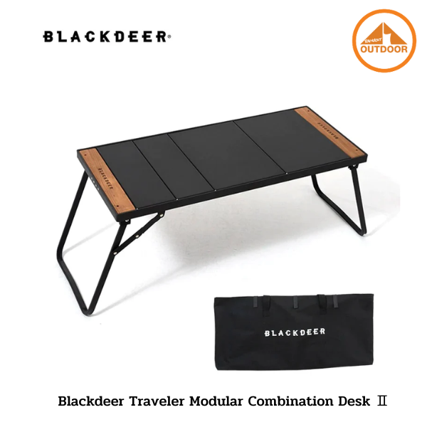 อุปกรณ์กีฬาและกิจกรรมกลางแจ้ง โต๊ะพับ BLACKDEER Traveler Modular Combination Desk Ⅱ