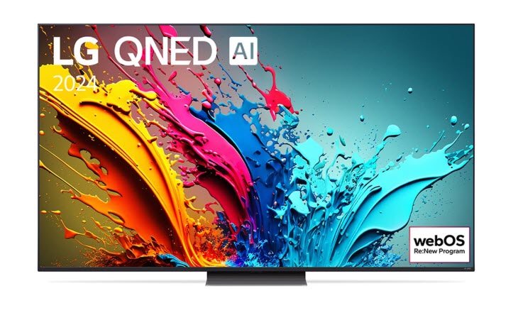 สมาร์ททีวี LG 65" QNED86 4K รุ่น 65QNED86TSA ราคา 44,200 บาท*ส่งฟรี