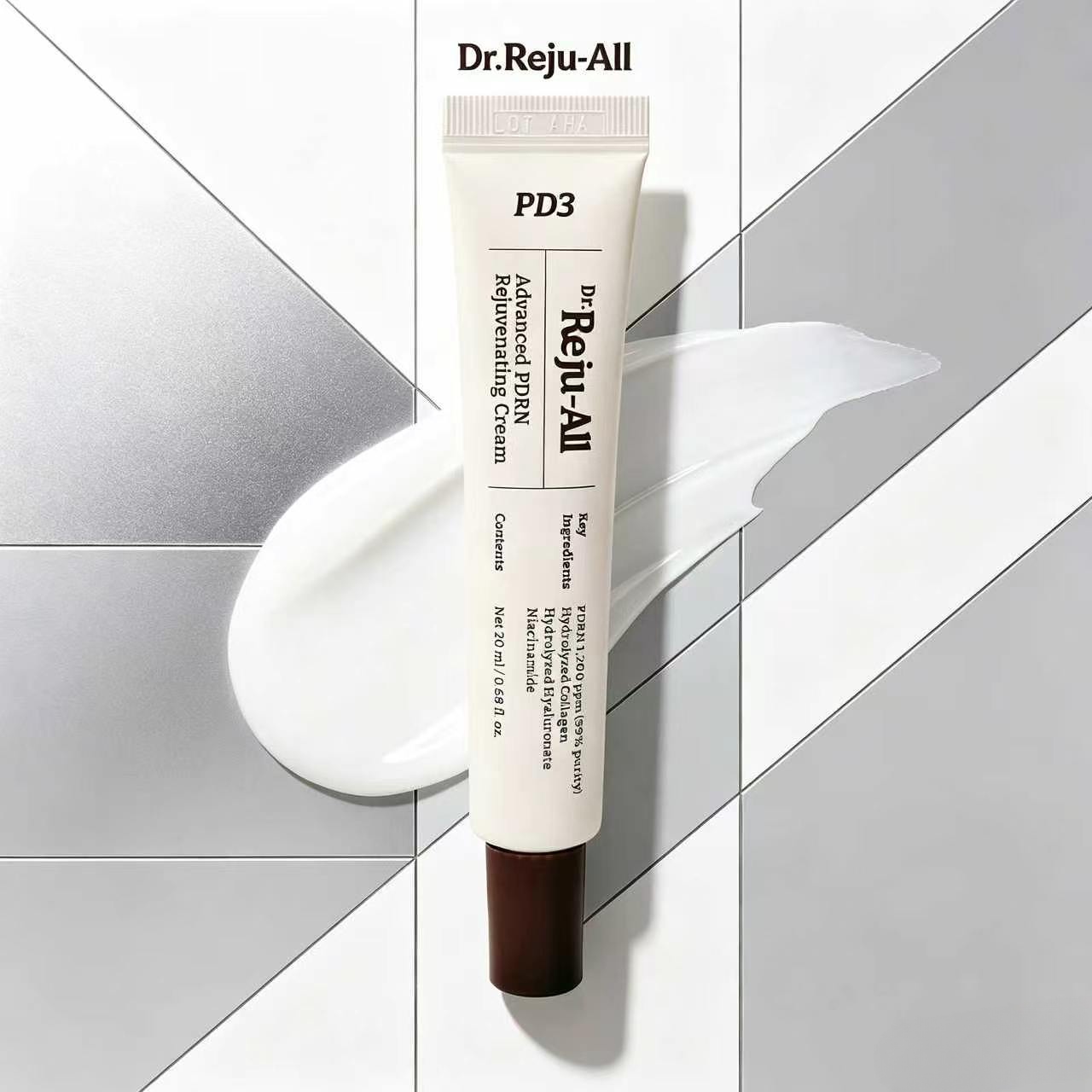 Dr.Reju-All Rejuall Pdrn Face Moisturizer 0.7 Fl Oz, a Cream That Hydrates and Creates a Mirror-Like Skin from Korea, Mixed with Pdrn 1200Ppm to Help Smooth and Brighten the Skin. Adds Deep Moisture to the Skin. Makes the Skin Smooth and Clear, Full of Ra ราคา 426 บาท*ส่งฟรี