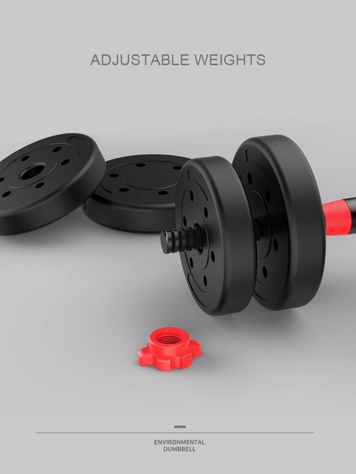 ชุด Dumbbell และ Barbell ออกกำลังกาย