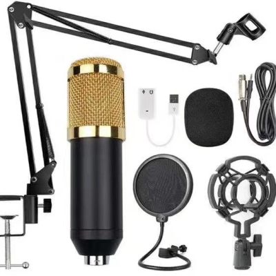 ดูภาพ ชุดไมโครโฟน Live Stream Broadcasting Condenser ชุดไมโครโฟน รุ่น BM800 Professional Suspension <br/>เพิ่มเติม ชุดไมโครโฟน Live Stream Broadcasting Condenser ชุดไมโครโฟน รุ่น BM800 Professional Suspension