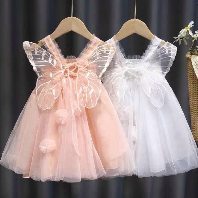 Daga - Juicy Raspberry Dream Baby Dress - Pink